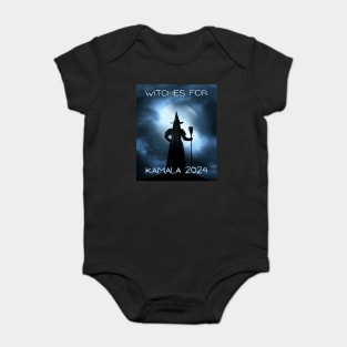 Witches for Kamala Harris Halloween Baby Bodysuit
